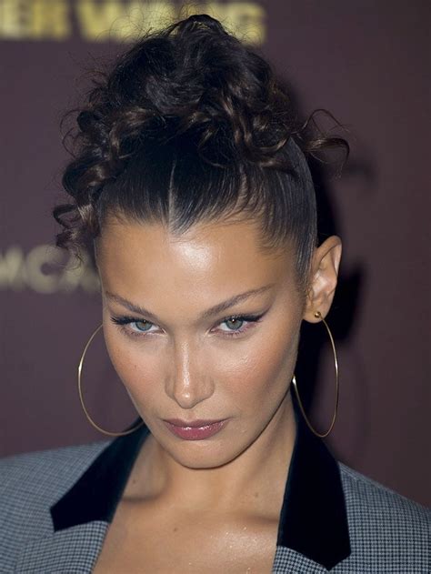 Bella Hadid Looks Happy At Cannes Magnum Party In Rina Pumps