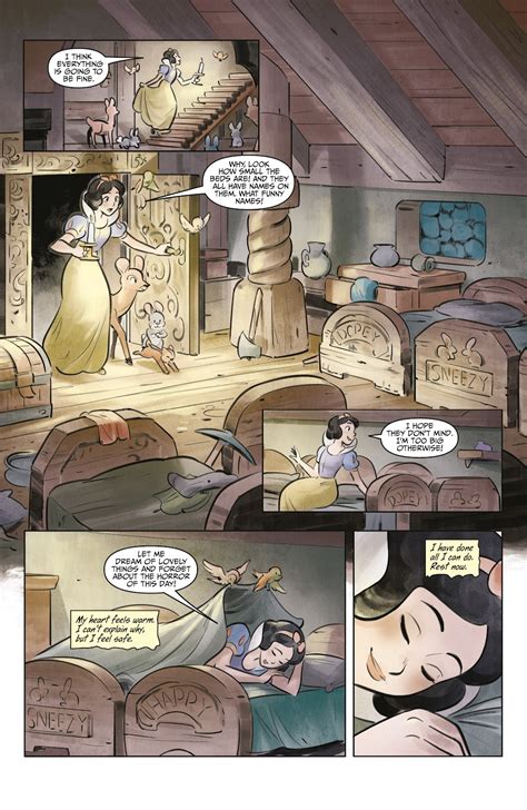 Read Online Snow White And The Seven Dwarfs Comic Issue
