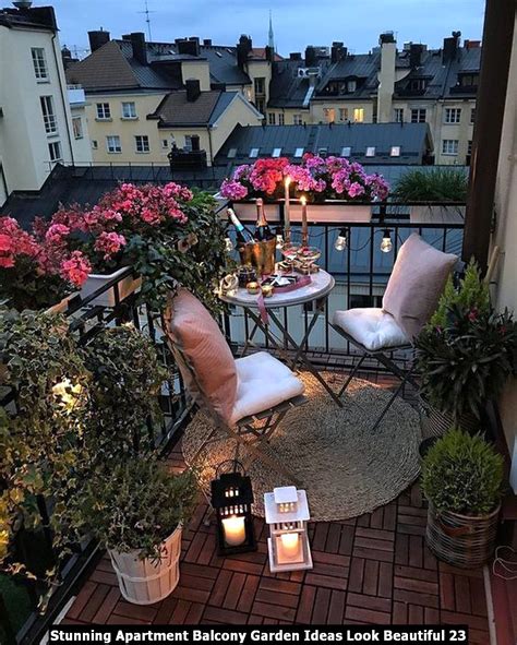 Stunning Apartment Balcony Garden Ideas Look Beautiful 23 Hmdcrtn