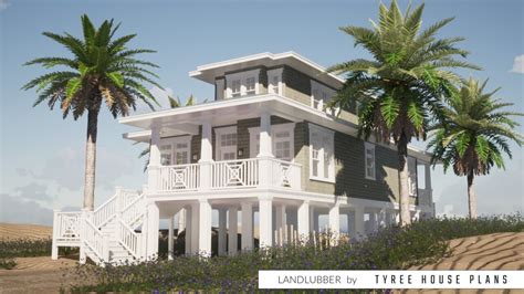 3 Bedroom Beach House Plan Tyree House Plans
