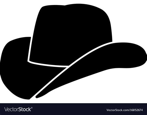 Cowboy Hat Royalty Free Vector Image Vectorstock