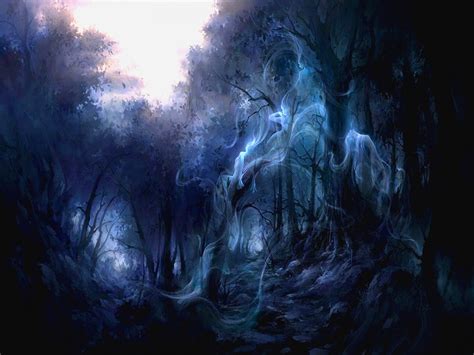 Dark Ghost Fantasy Art Artwork Horror Spooky Creepy Halloween Gothic Wallpaper 1920x1440