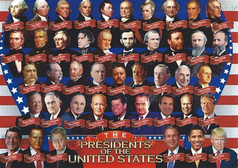 My Postcard Page Usa ~ All Presidents
