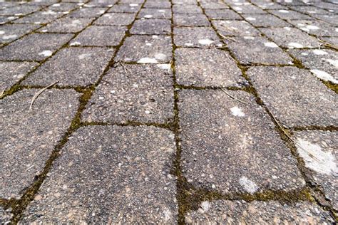 An Old Brick Walkway Stock Image Image Of Solid Design 89167483