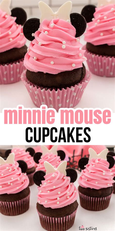 Minnie Mouse Cupcakes Two Sisters