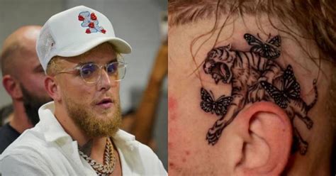 Jake Paul Head Tattoo Does The Youtuber Have A Tattoo On The Side Of
