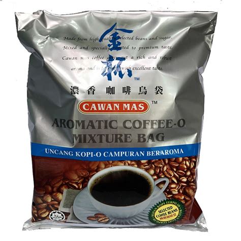 Cawan dan piring kopi20 cl. "SG Seller" Cawan Mas Aromatic Coffee-O Mixture Bag ...