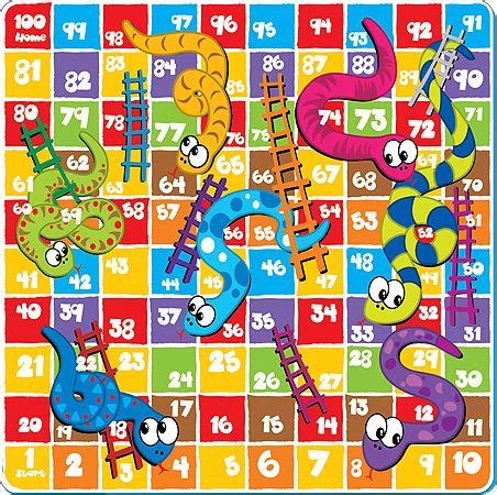 Serpientes Y Escaleras Juegos Matematicos Para Imprimir Juegos De