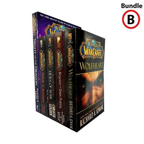 World Of Warcraft Series Books Collection Set Fantasy Fiction Adventure
