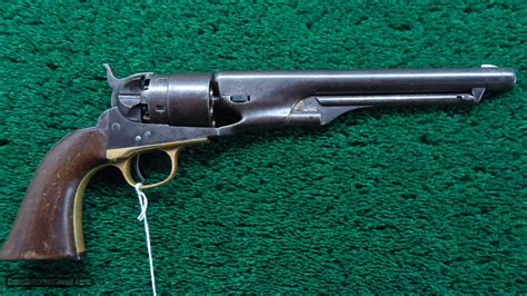 Colt 1860 Army Percussion Revolver In Caliber 44 For Sale