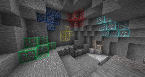 Ore Highlighter Minecraft Texture Pack