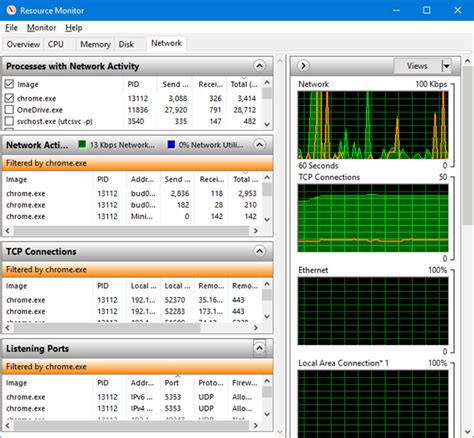 Resource Monitor Windows 10