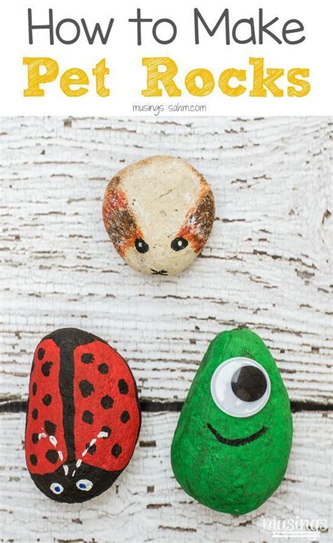 Pet Rocks A Fun Activity For Kids Of All Ages Babysitting Crafts