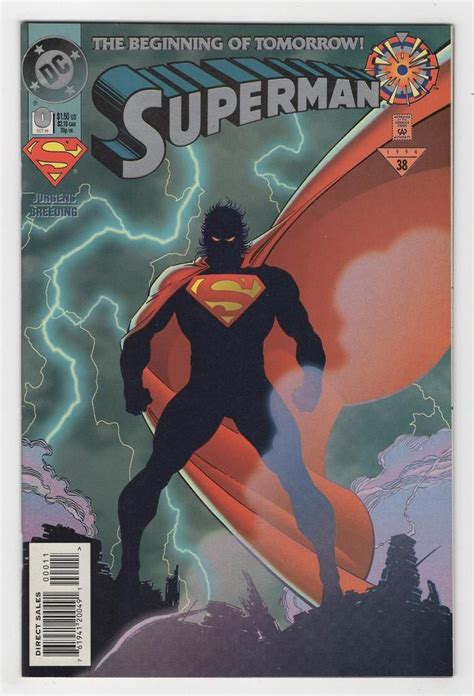 Superman 0 Regular Dan Jurgens Cover 1994 Superman