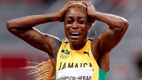 Breaking Elaine Thompson Herah Strikes 200m Olympic Gold To Complete Sprint Double