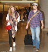 Battleship stars Brooklyn Decker and Taylor Kitsch arrive at LAX ...