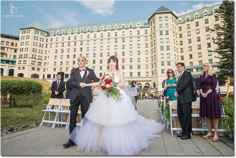 Fairmont Chateau Lake Louise Wedding Sherry Frank Banff Canada