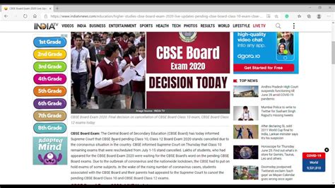 Must read cbse articles to get important information, cbse exams news and updates, dates, latest activities and more from this page. CBSE exam cancelled || CBSE exam news || cbse latest ...