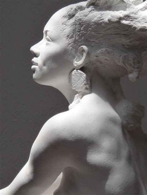 Kenza De Fred Fichet Human Sculpture Sculpture Art Figurative