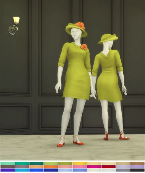 Lady Of Dress Iii At Rusty Nail Sims 4 Clothing Lana Cc Finds