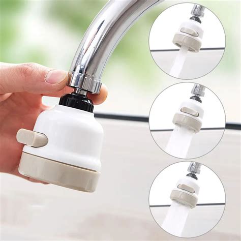 3 Modes Faucet Water Booster Shower Extender Kitchen 360 Rotating