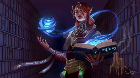 Arcane spells are known to create more dramatic and destructive effects than divine spells. Arcane Magic by Sylthuria on DeviantArt