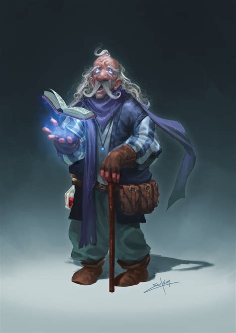 Old Wizard By Erickenji On Deviantart