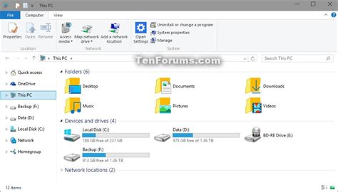 Open To This PC Or Quick Access In File Explorer In Windows Tutorials