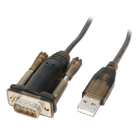 Usb To Serial Adapter 9 Way Rs 232 15m From Lindy Uk