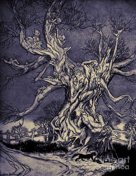 The Legend Of Sleepy Hollow Painting By Arthur Rackham Pixels
