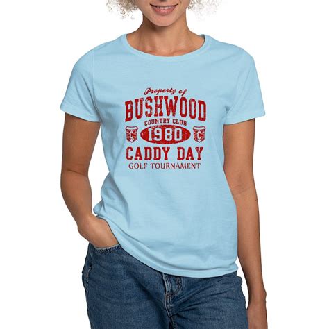 Caddyshack Bushwood Caddy Day Womens Value T Shirt Caddyshack Bushwood