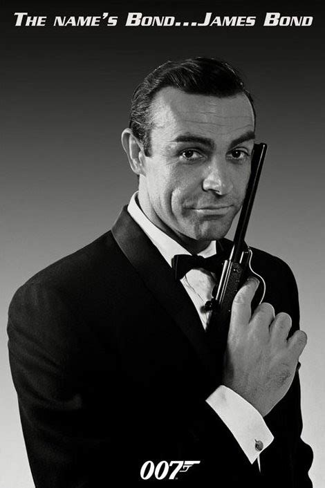 From russia with love still casts a great shadow over the james bond franchise, and definitely through sean connery's entire run in the character. James Bond posters - Sean Connery James Bond poster ...