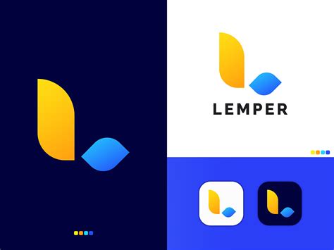 L Letter Mark Logo Icon Logo Modern App Logo On Behance