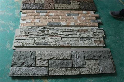 Hot Sell Outdoor 3d Decorative Cultured Polyurethane Faux Stone Wall