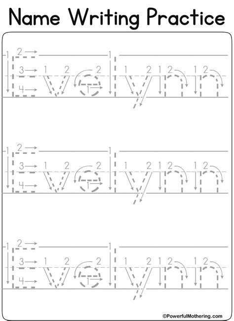 Free and printable preschool trace your name worksheets are available in this page. www.createprintables.com custom_name_get.php?text=Evelynn&font=12 | Preschool names, Preschool ...