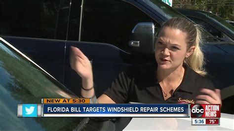 Check spelling or type a new query. Florida bill aims to combat windshield insurance abuse