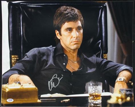 Lot Detail Al Pacino Signed 16 X 20 Color Photo From Scarface
