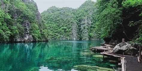 Kayangan Lake In Palawan Boasts Crystal Clear Waters Sans Tourists Amid