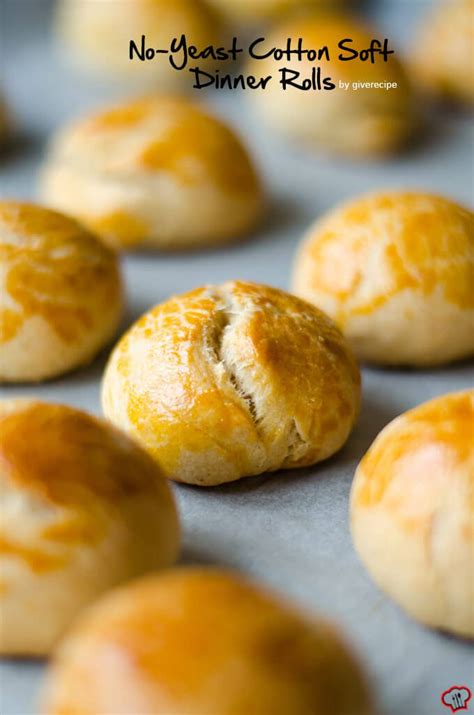 Mix the flour and sugar together in a medium bowl. No Yeast Cotton Soft Dinner Rolls