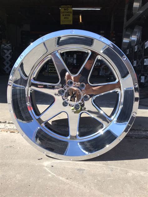 Chrome Xtreme Force Wheels 22x12 Chevy For Sale In Houston Tx Offerup