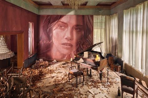 Street Artist Transforms Abandoned Art Deco Mansion Into Showstopper