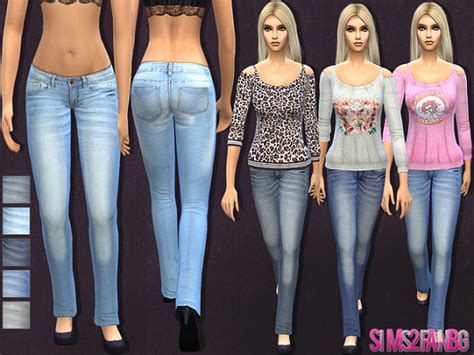 Female Casual Set By Sims2fanbg At Tsr Sims 4 Updates