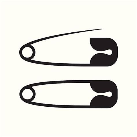 Safety Pin Silhouette Stock Photos Pictures And Royalty Free Images Istock