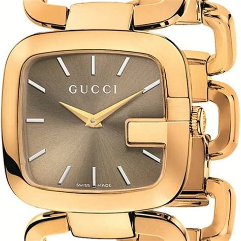 Gucci G Gucci 125 G Series Sunbrushed Dial Bracelet Watch For Women