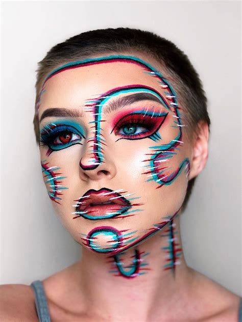 Amazing Face Art Illusion By Makeup Artist Hollierose MÉlÒdÝ JacÒb