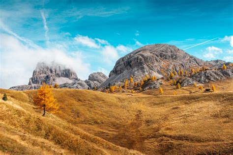 885214 4k 5k South Tyrol Dolomite Alps Autumn Mountains Italy