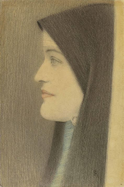 Fernand Khnopff 1858 1921 Etude De Femme Christies