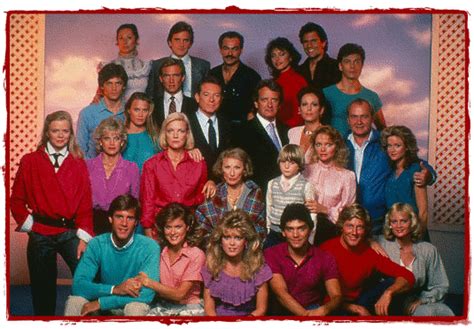 Most Of The Original Cast Of Santa Barbara During The 1984 1986 Time