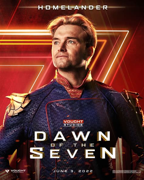 Dawn Of The Seven Character Poster Homelander The Boys Amazon