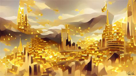 Artstation City Of Gold